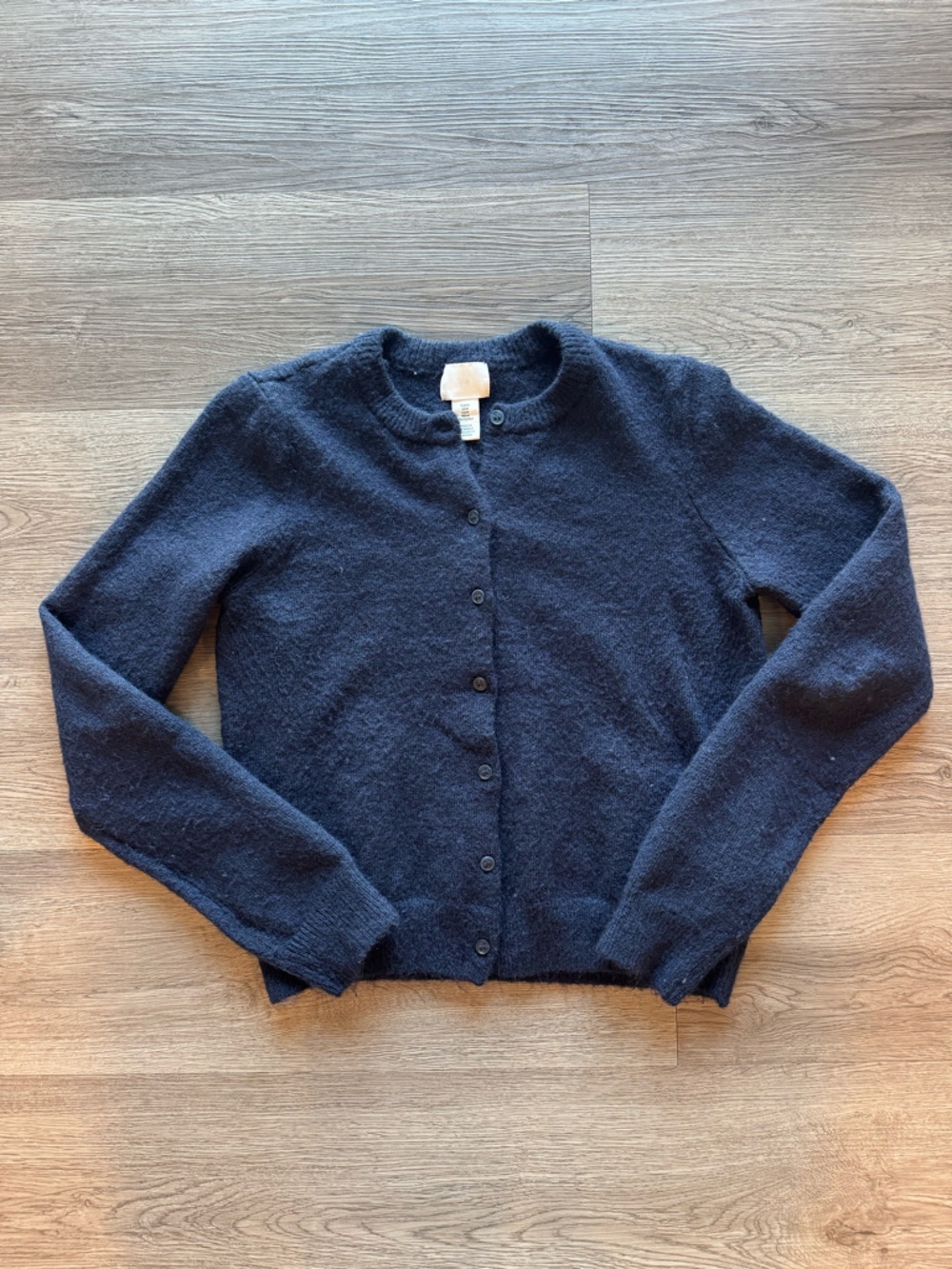 H&M Knit Cardigan Navy Blue